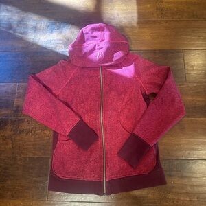 Women's Pink Lululemon Scuba Jacket